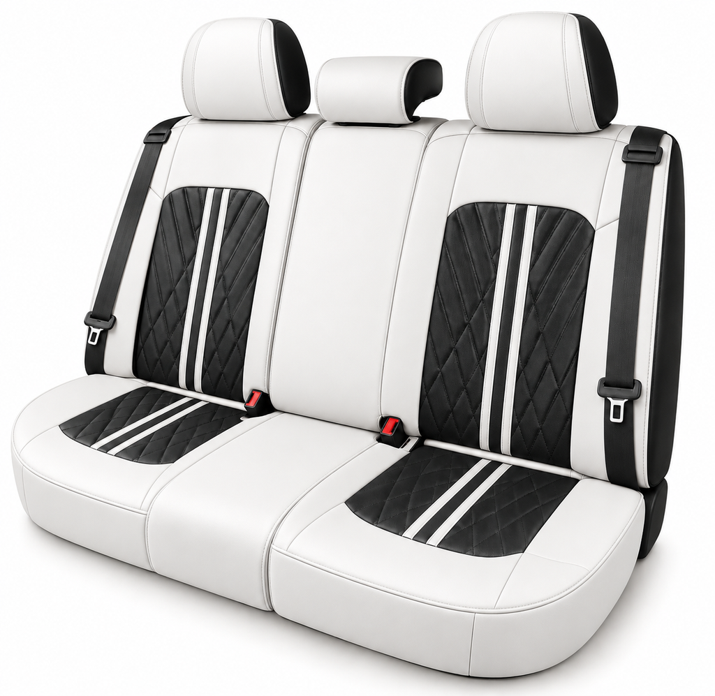 Car Seat Covers – Waterproof Set, Front & Black & Grey | Brackridge